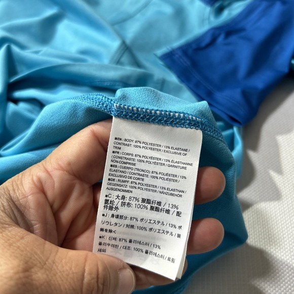 Arc'teryx Performance 1/4 Zip Women's Lightweight Pullover Base Layer Blue Sz XL - Picture 9 of 10